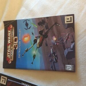 Star Wars Rogue Squadron 3D Instruction Booklet